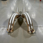 BMW N63/N63TU Catless Race Downpipes - 550i, 650i, 750i, Alpina B6 B7 (Chassis F01 F02 F06 F12 F13 F07 F10)
