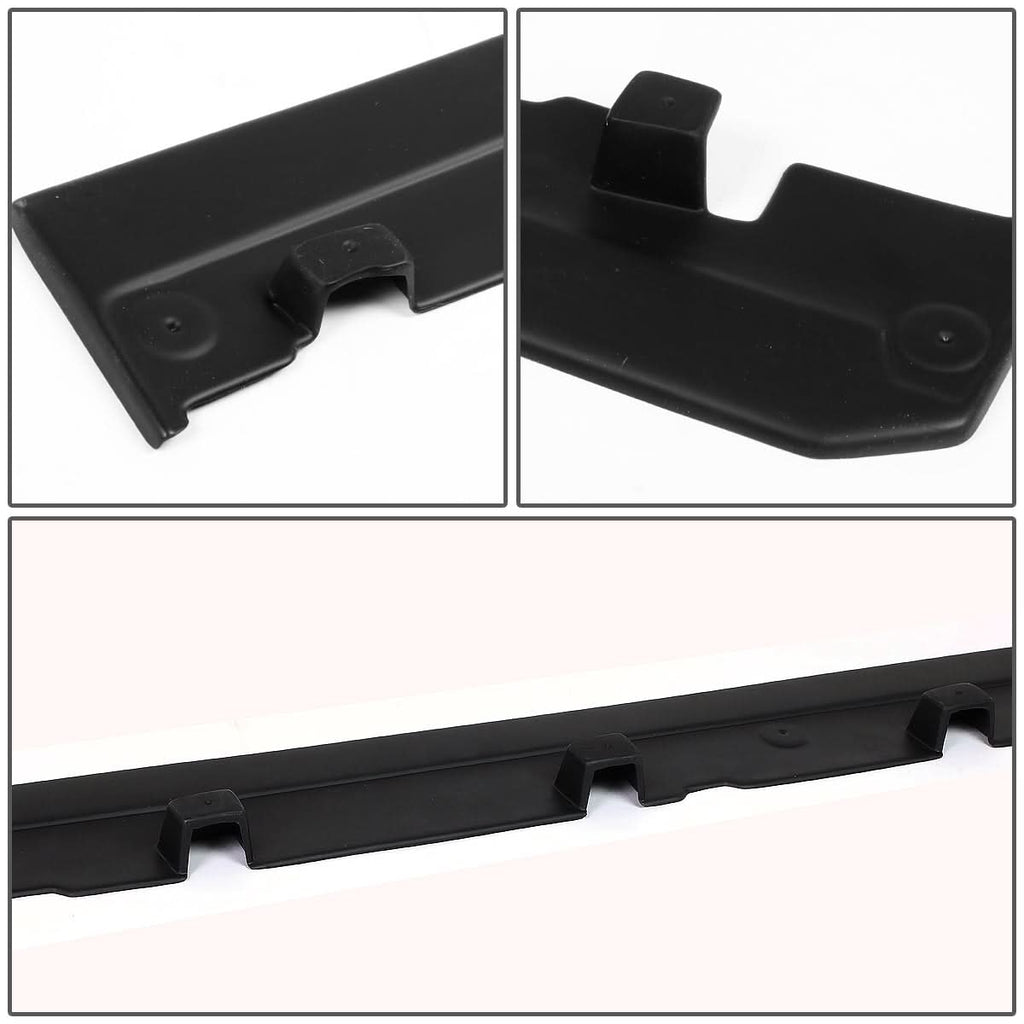 2010-2014 Ford Mustang RP Style Side Skirts - Matte Black
