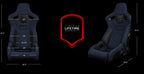 ELITE-R Series Sport Reclinable Seats - Priced Per Pair