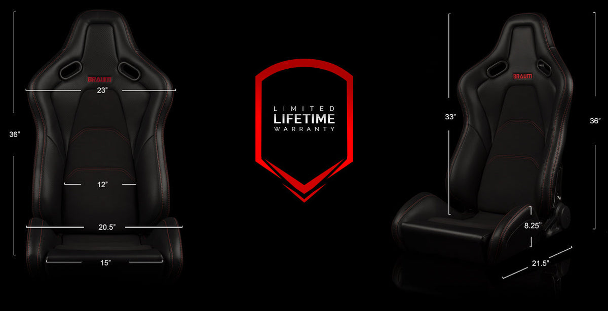 FALCON-S Series Reclinable FRP Composite Seats - Priced Per Pair