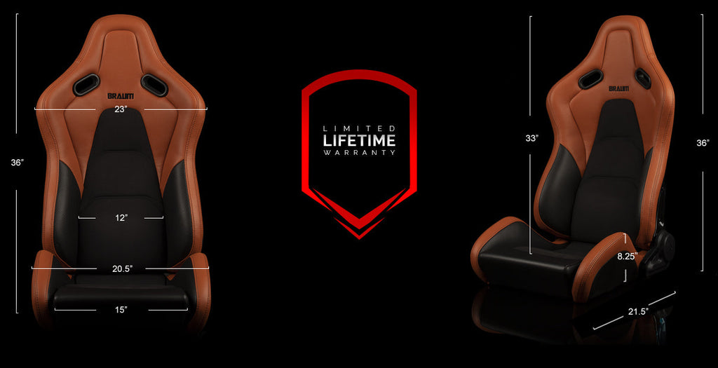 FALCON-S Series Reclinable FRP Composite Seats - Priced Per Pair