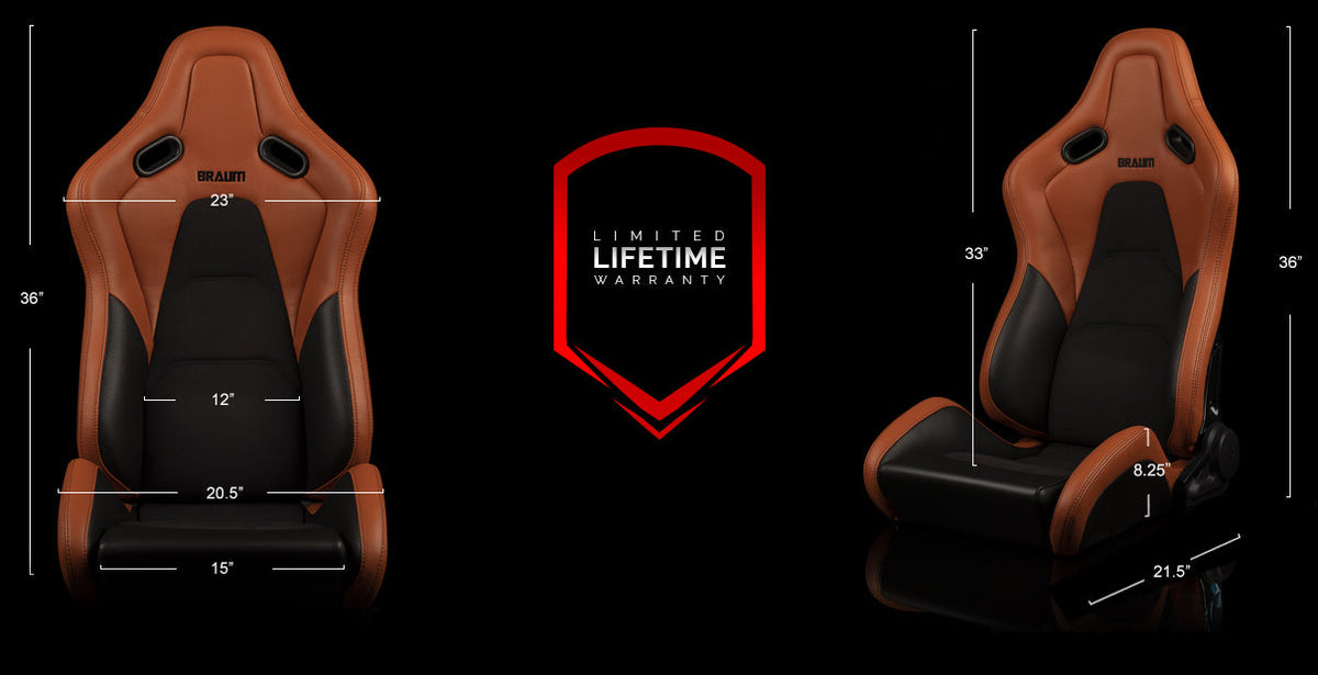 FALCON-S Series Reclinable FRP Composite Seats - Priced Per Pair