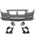 2010-2016 BMW 5-Series M5 Style Front Bumper Cover with Fog Lights