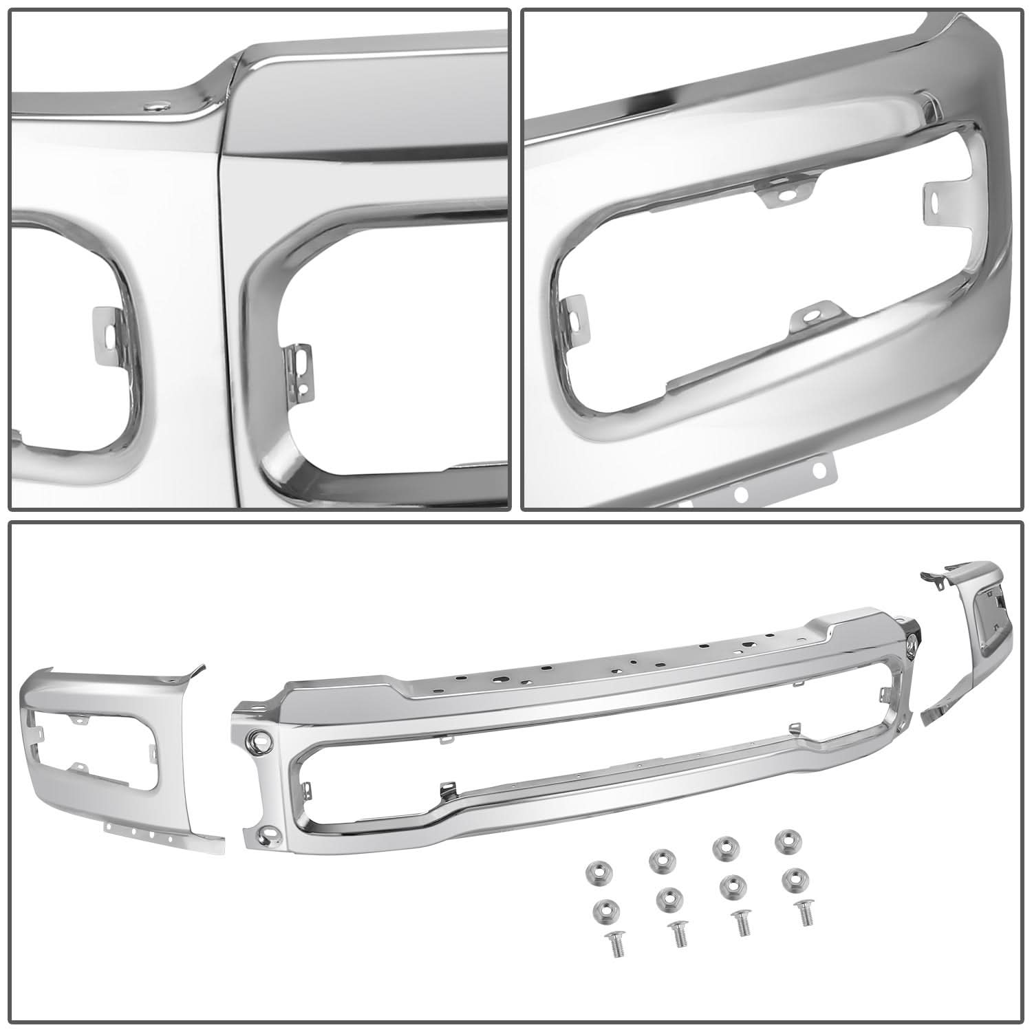 2023-2026 Ford F-250/F-350 Super Duty Front Bumper Cover w/ Sensors