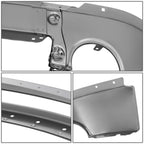 2007-2013 GMC Sierra Front Bumper Cover w/ Fog Lamps Chrome