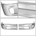 2013-2018 RAM 1500 Chrome Front Bumper Cover w/ Fog Light Holes