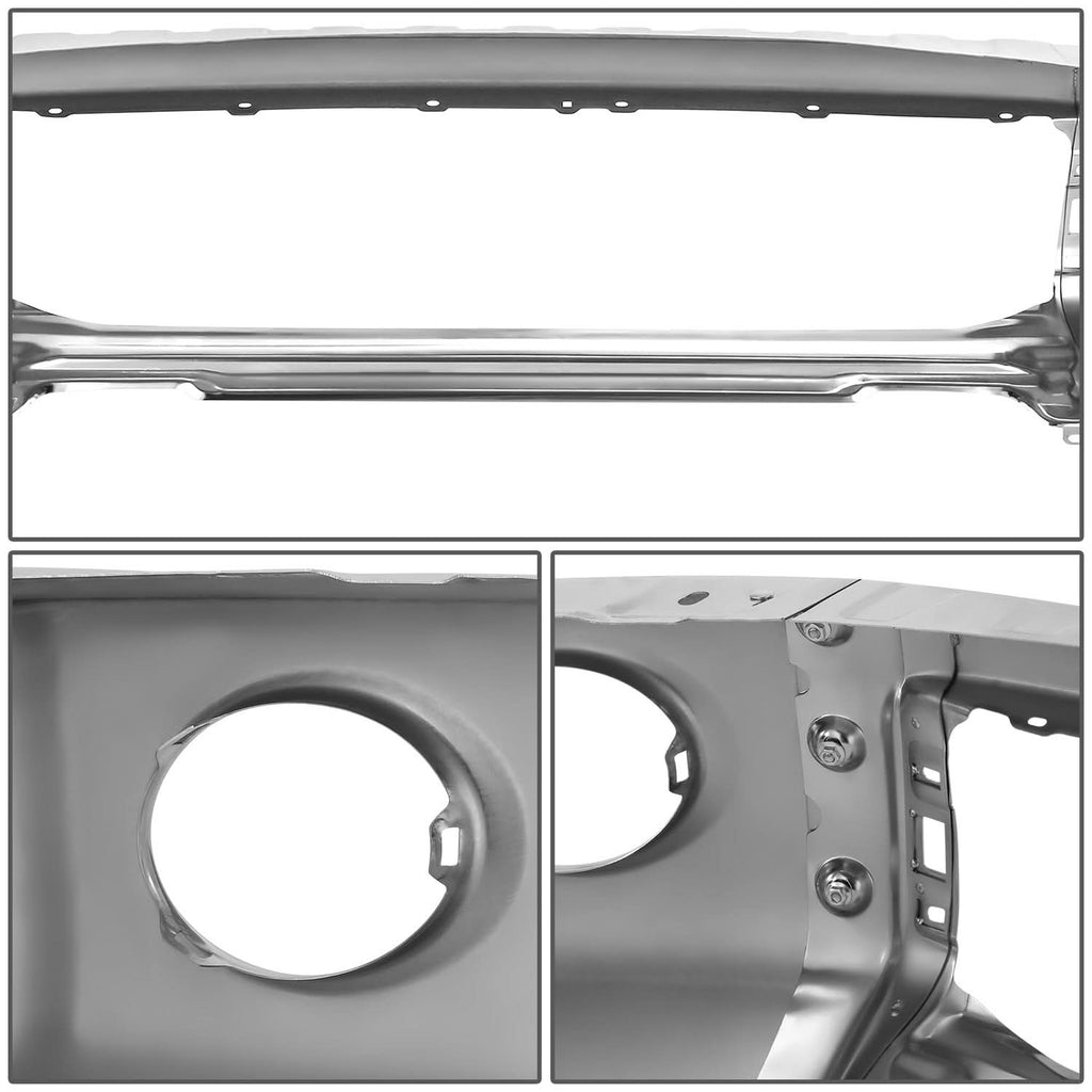 2007-2013 Toyota Tundra Front Bumper Cover Chrome