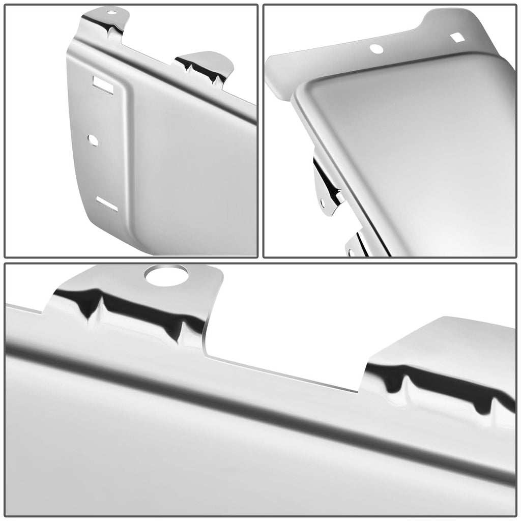 2007-2013 Chevrolet Silverado GMC Sierra Rear Bumper Cover Chrome