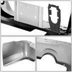 09-24 Dodge Ram 1500 Rear Bumper Bar Chrome Dual Exhaust