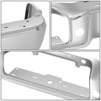 2004-2006 Ford F-150 Chrome Rear Bumper Cover - Fleetside