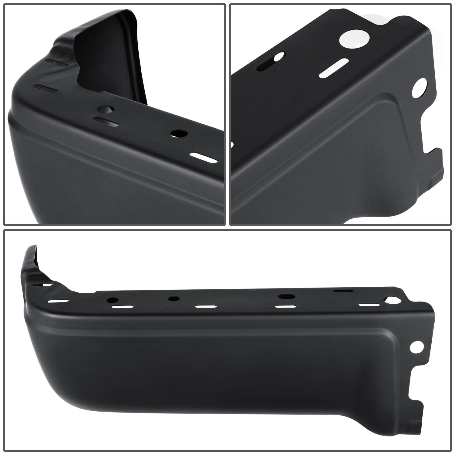 09-14 Ford F-150 Rear Bumper Cover Fleetside Black