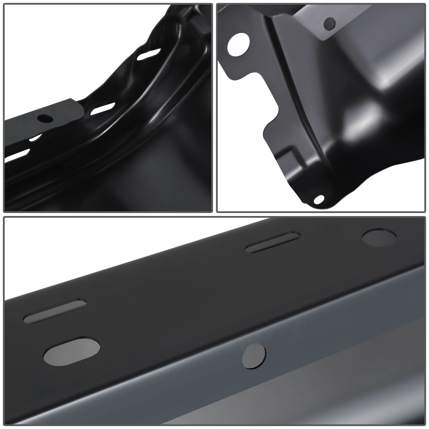 09-14 Ford F-150 Rear Bumper Cover Fleetside Black
