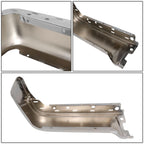 09-14 Ford F-150 Fleetside Rear Bumper Cover Chrome