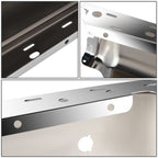 09-14 Ford F-150 Fleetside Rear Bumper Cover w/ Sensor Holes Chrome