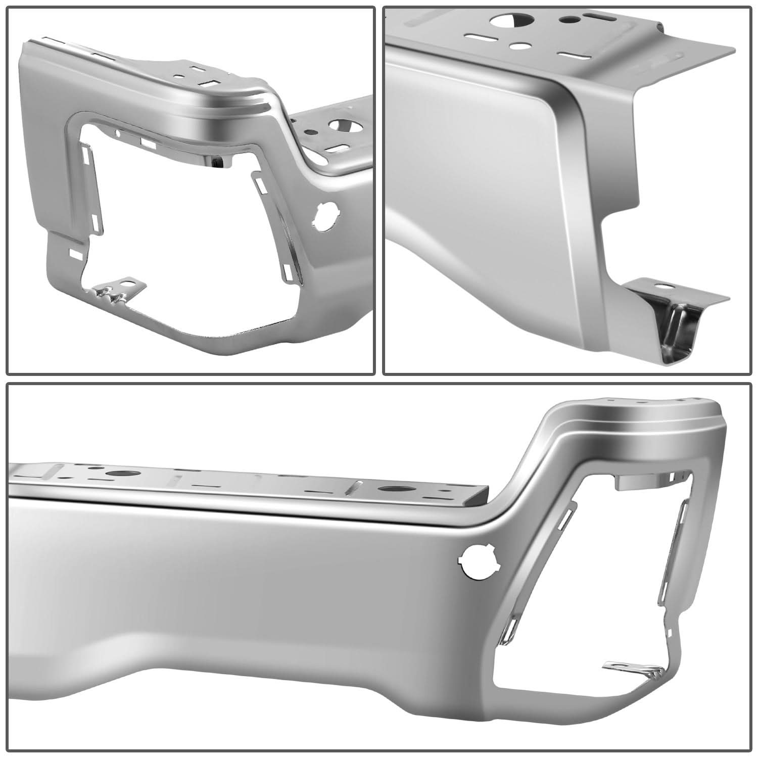 2023-2025 Ford F-250/F-350/F-450 Super Duty Rear Bumper Cover Chrome