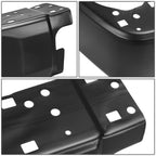 2014-2021 Toyota Tundra Rear Bumper Cover - Left - Black