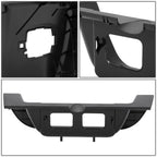 2000-2006 Toyota Tundra Rear Bumper Cover - Standard Bed - Black