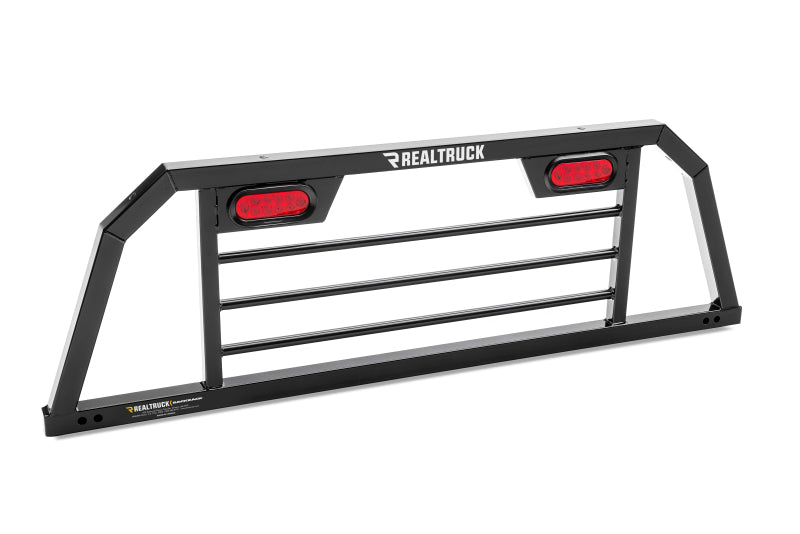 BackRack 08-24 Chevrolet Silverado / 04-24 Ford F-150 SRL Rack Lighted Shortended Frame ONLY Req. HW