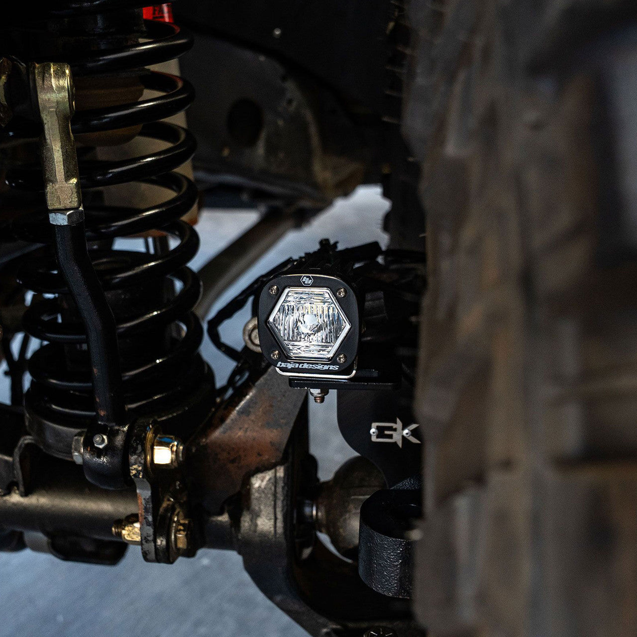 Jeep JL / JT Steerable Knuckle Pod Light Mounts (2018+ Gladiator/Wrangler) By Gatekeeper Off-Road