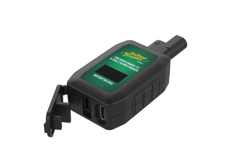 Battery Tender LCD Voltage Indicator w/USB Charging Adaptors