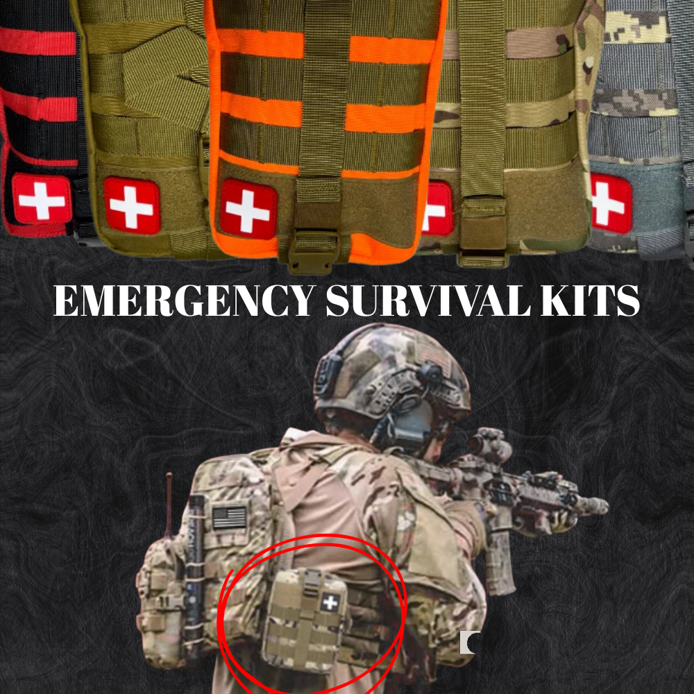 Emergency Survival First Aid Kit for Camping and Trail Rides