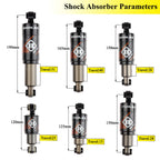 Bicycle Hydraulic Rear Shock Absorber 120/125/150/165/190mm