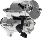 Bikers Choice 07-17 Big Twin / 06 Dyna (Except M-8) Chrome 1.4KW Starter