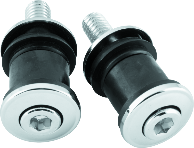 Bikers Choice 73-17 Chrome Flush Mount Handlebar Bushing Kit 1/2-13