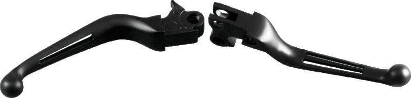 Bikers Choice 96-16 Big Twin W/ Cable Clutch 96-03 XL Black Slotted Lever Set