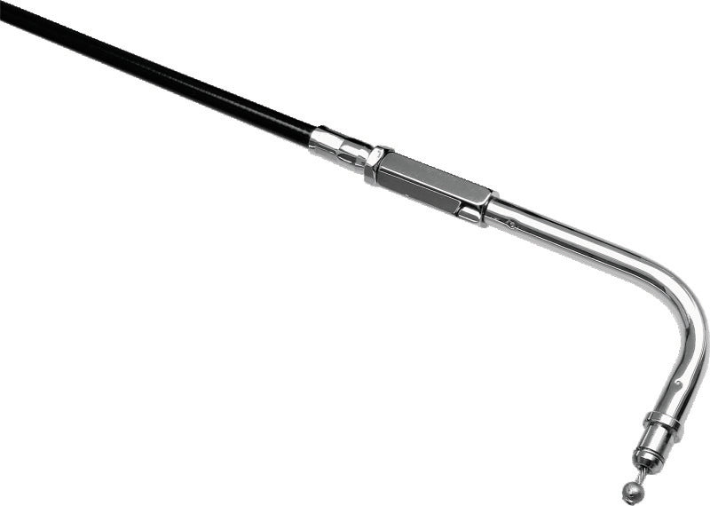 Bikers Choice 96-97 FLHT Models Black Vinyl Throttle Cable Replaces H-D 56327-96 Stock Length