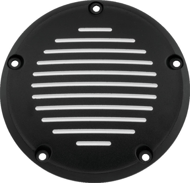 Bikers Choice 99-18 Big Twin 5 Hole Black Derby Cover