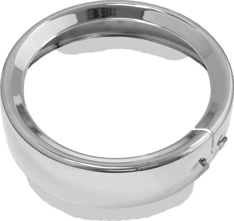 Bikers Choice FLH FLT FLHR FLD 7 Inch Chrome Headlight Trim Ring