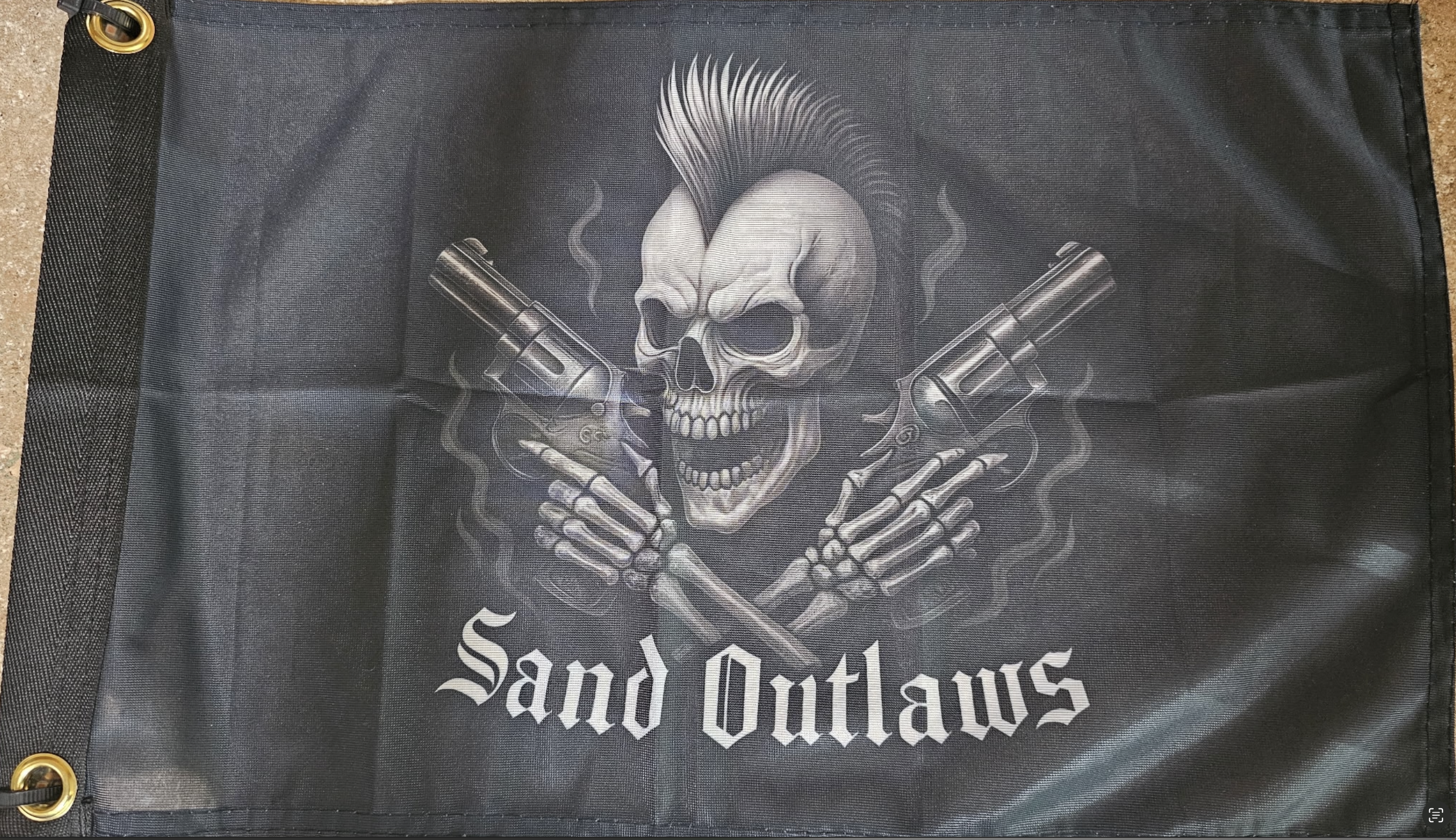 Marshin Whips x Sand Outlaws Official Flags | Limited Edition Dune Banners