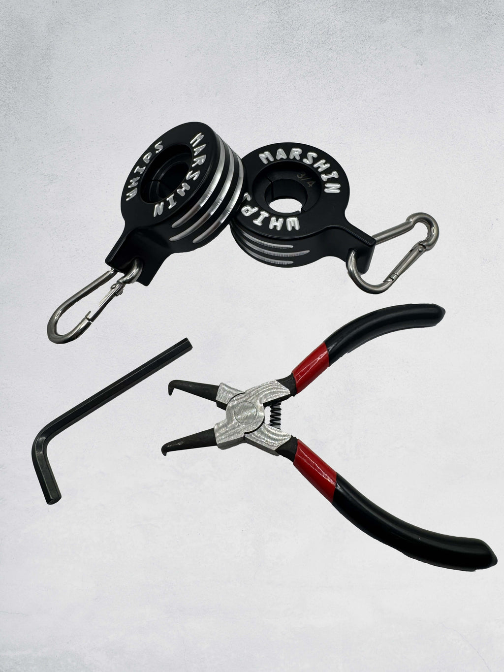Marshin Whips 1/2" Rotating Flag Clips | NON-LED Day Whips ONLY | V2 Series