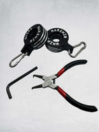 Marshin Whips 1/2" Rotating Flag Clips | NON-LED Day Whips ONLY | V2 Series