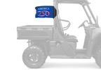 America 250 12"x18" Forever Wave Flag for UTVs