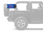 America 250 12"x18" Forever Wave Flag for Jeep Wrangler LJ 2003-2006