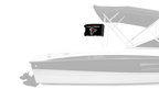 Atlanta Falcons 11"x17" Forever Wave Flag for Boats
