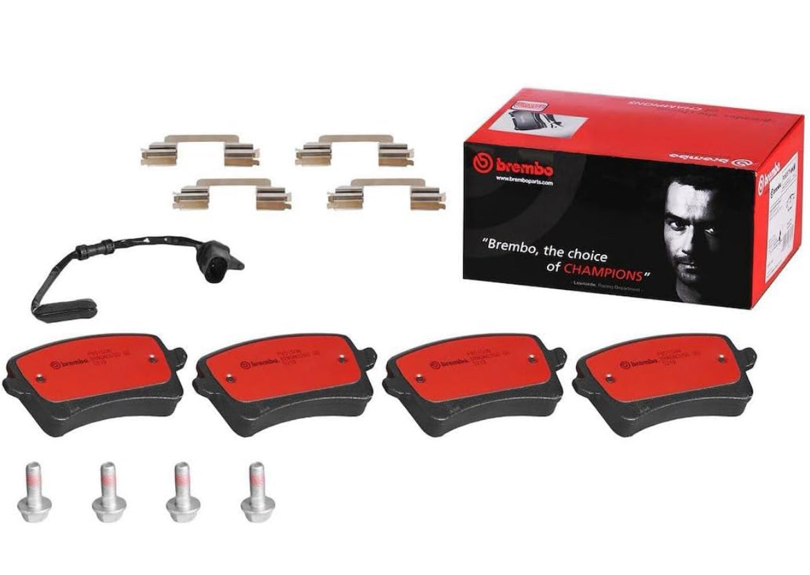 Brembo 2018 Porsche Macan OEM Brake Pad and Rotor Package