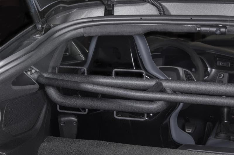 AMT Motorsport Brey Krause R-1125 Harness Bar C7 Corvette Interior Close Up