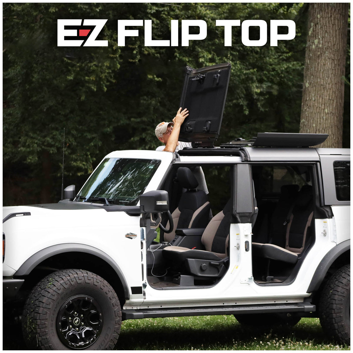 EZ4X4 Ford Bronco 6th Gen 2 or 4 Door FLIP-TOP