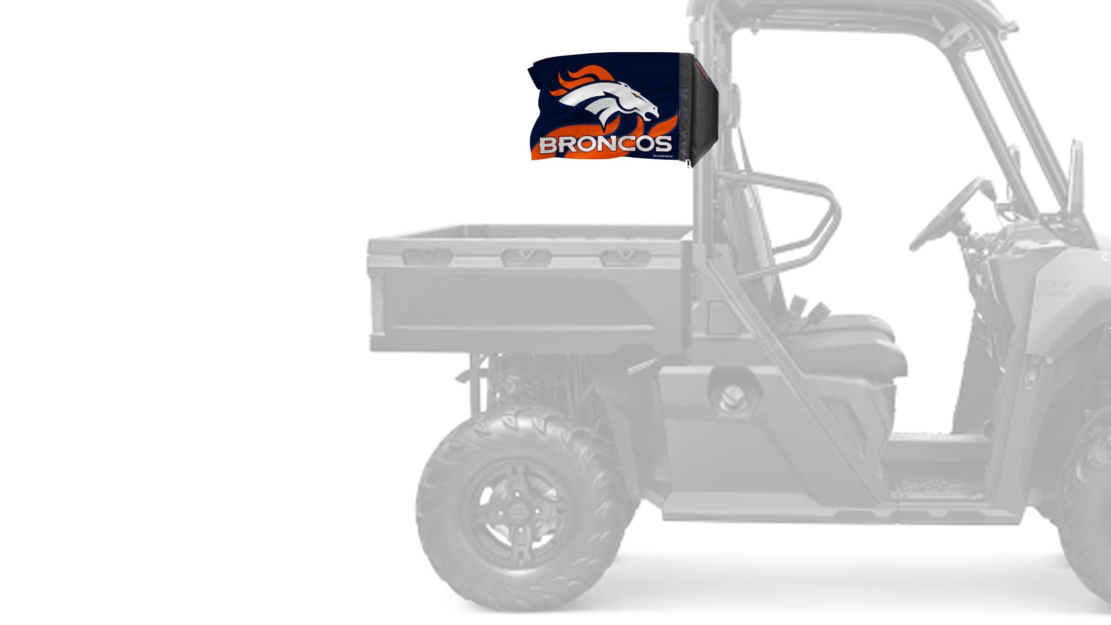 Denver Broncos 11"x17" Forever Wave Flag