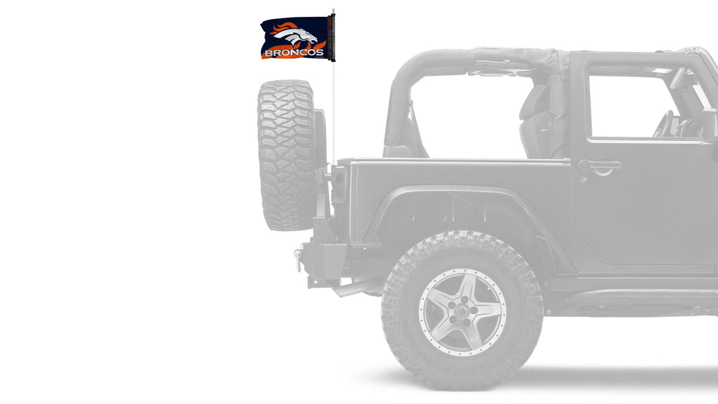 Denver Broncos 11"x17" Forever Wave Flag