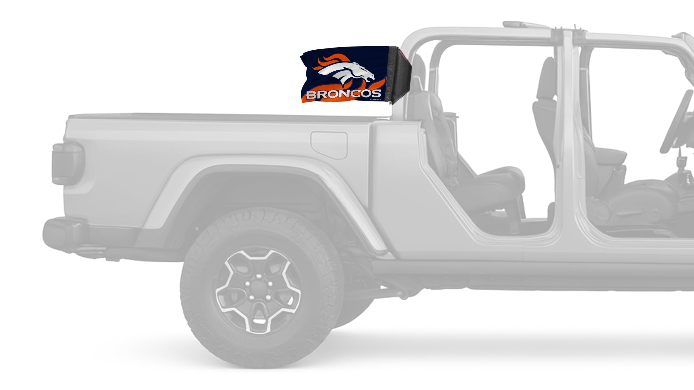 Denver Broncos 11"x17" Forever Wave Flag