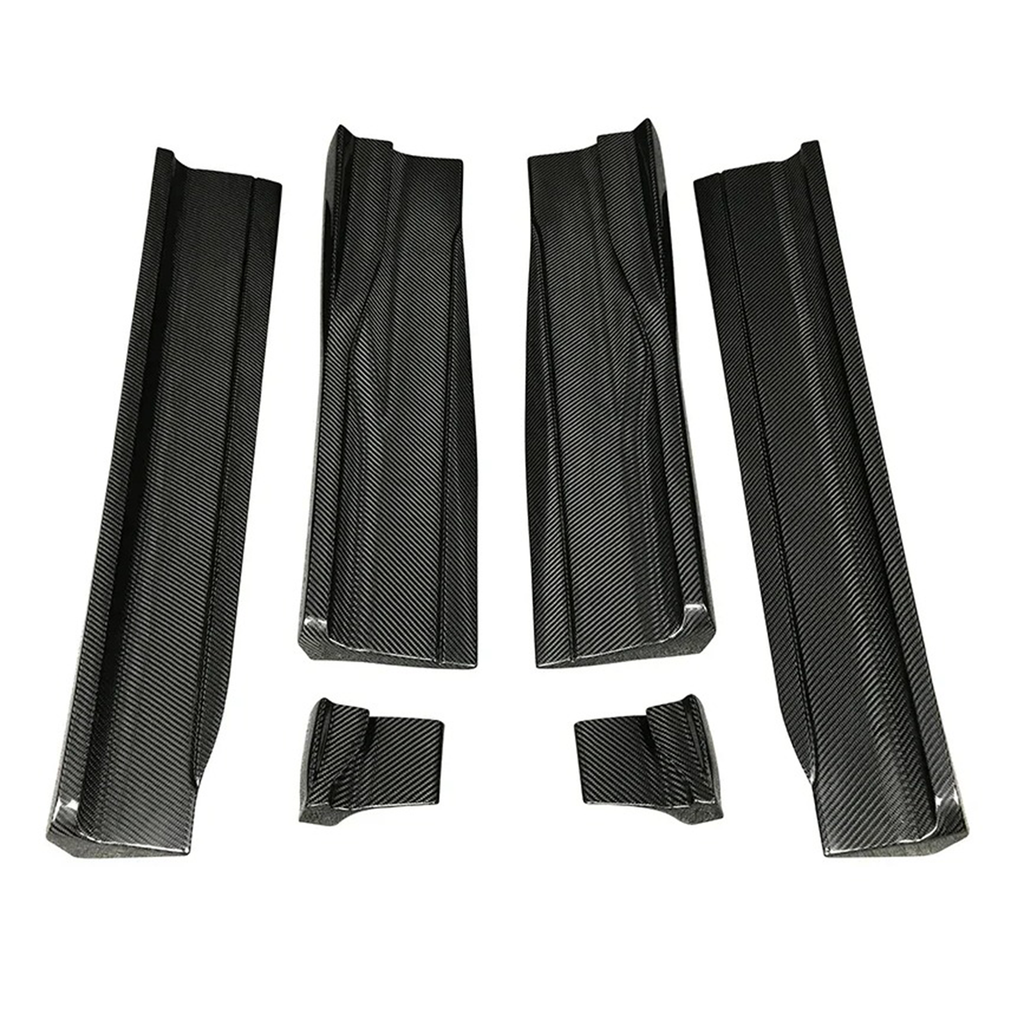 Dry Carbon Fiber Rocker Panel Side Skirts for Lamborghini Urus - Bull Boost Performance