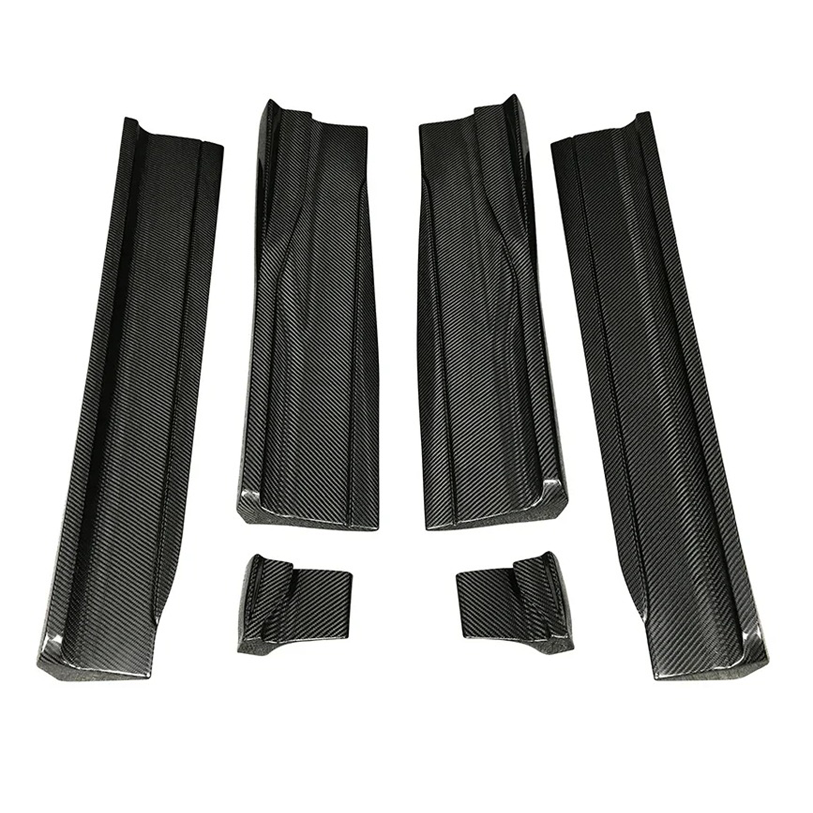 Dry Carbon Fiber Rocker Panel Side Skirts for Lamborghini Urus - Bull Boost Performance