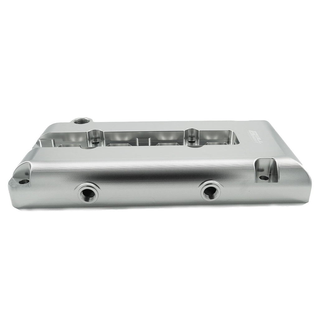 Billet B Series Vented Valve Cover Baffle B16 B18 AN10 For Honda Acura DOHC Vtec - Bull Boost Performance