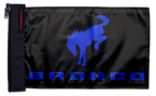 Bucking Bronco 12"x18" Forever Wave Flag for Jeep Wrangler JKU 4-Door 2007-2018