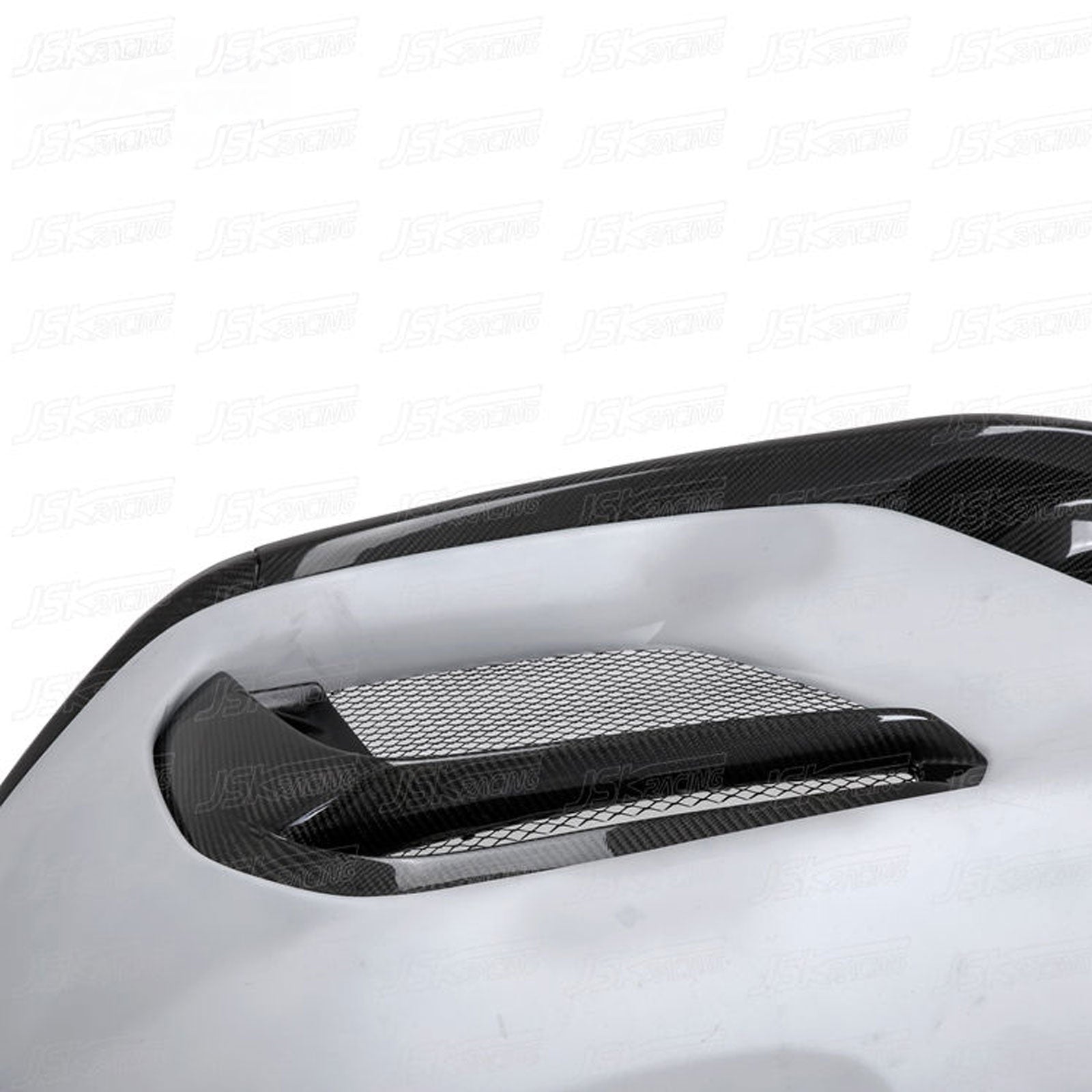 GT4 Style Half Carbon Fiber Front Bumper for Porsche Cayman 981 13-15 - Bull Boost Performance