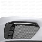 GT4 Style Half Carbon Fiber Front Bumper for Porsche Cayman 981 13-15 - Bull Boost Performance